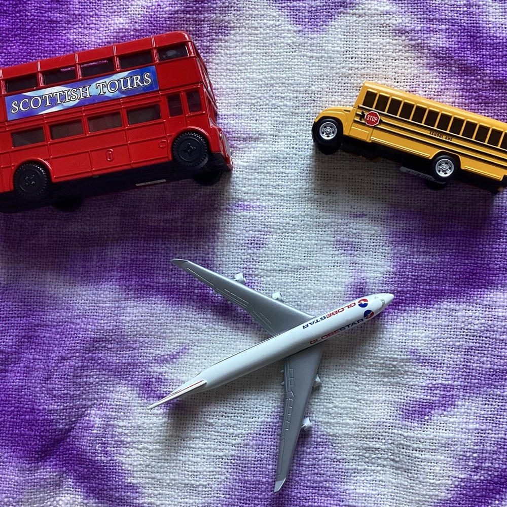 Colorful Toy Vehicle Set